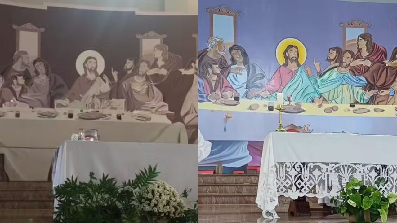 antes-e-depois-veja-como-ficou-pintura-que-motivou-briga-entre-padre-e-locutor-chamado-jesus-em-bambui-mg